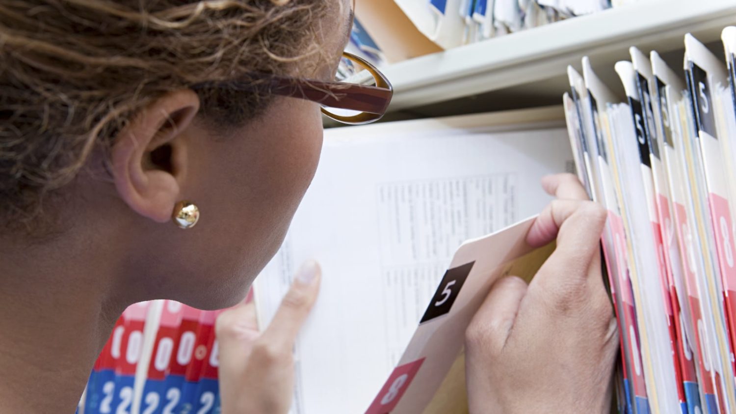 Medical Records Stock Photo
