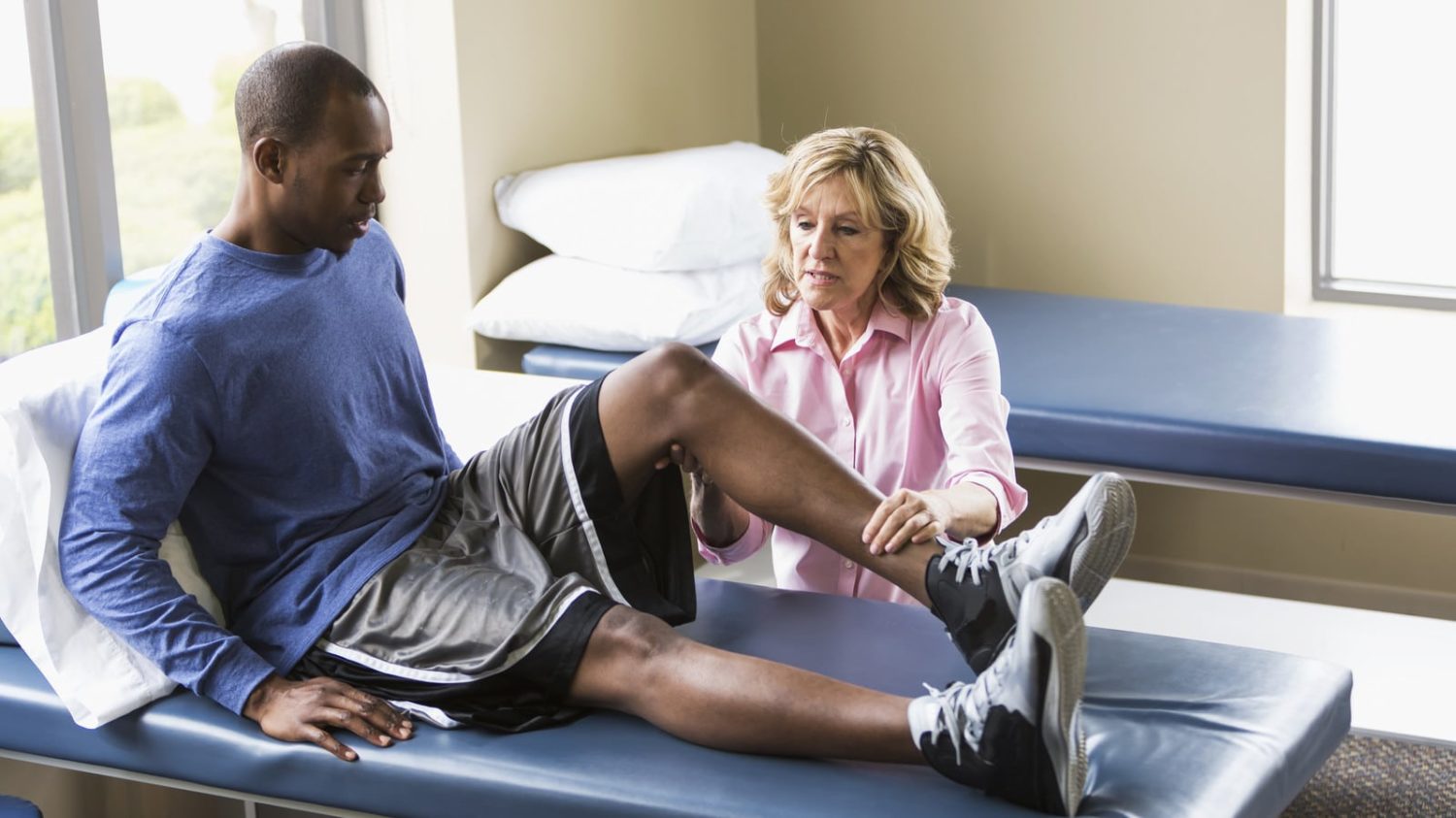 Physical Therapy Stock Photo